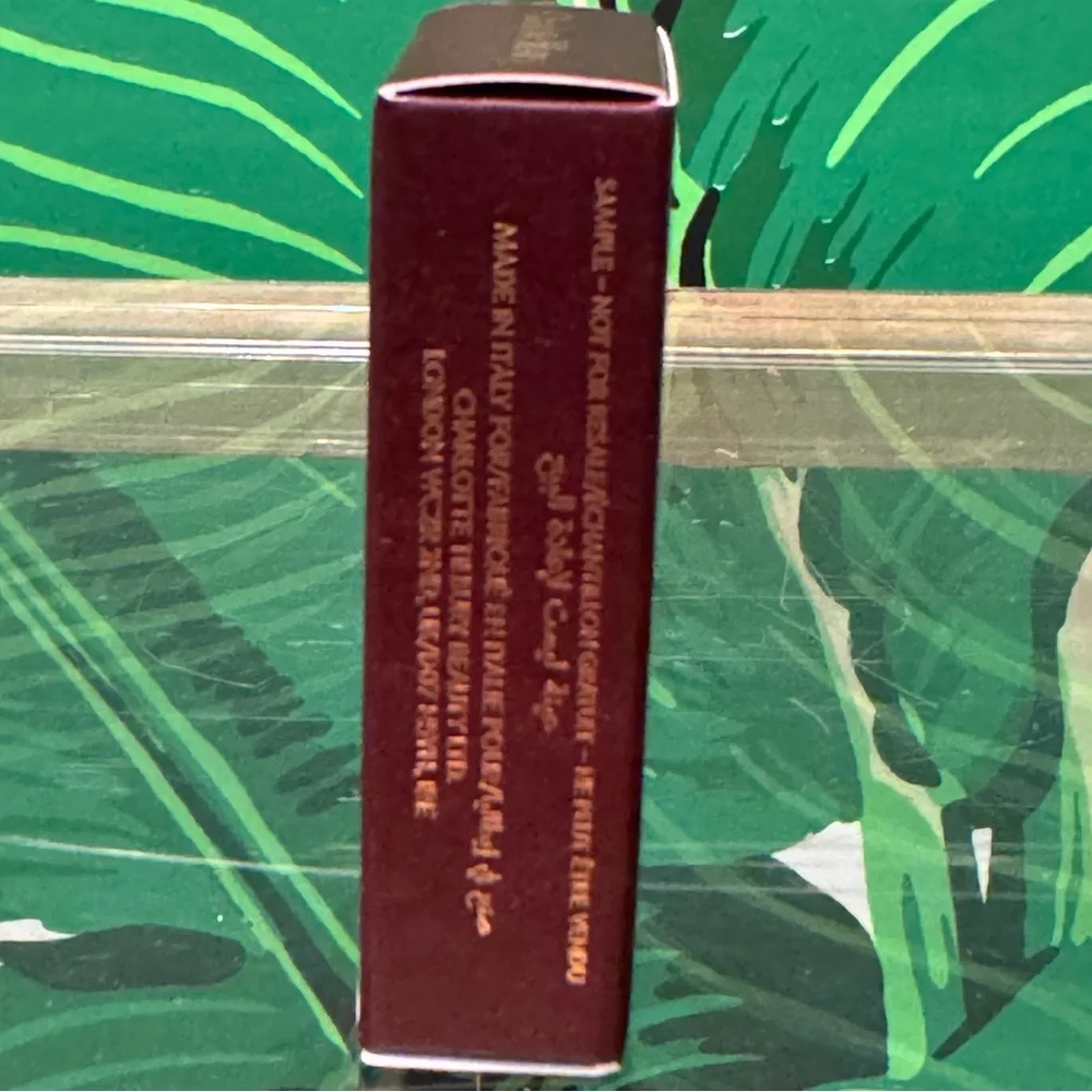 NWT Charlotte Tilbury Pillow Talk Nude Pink Matte Revolution Mini Lipstick